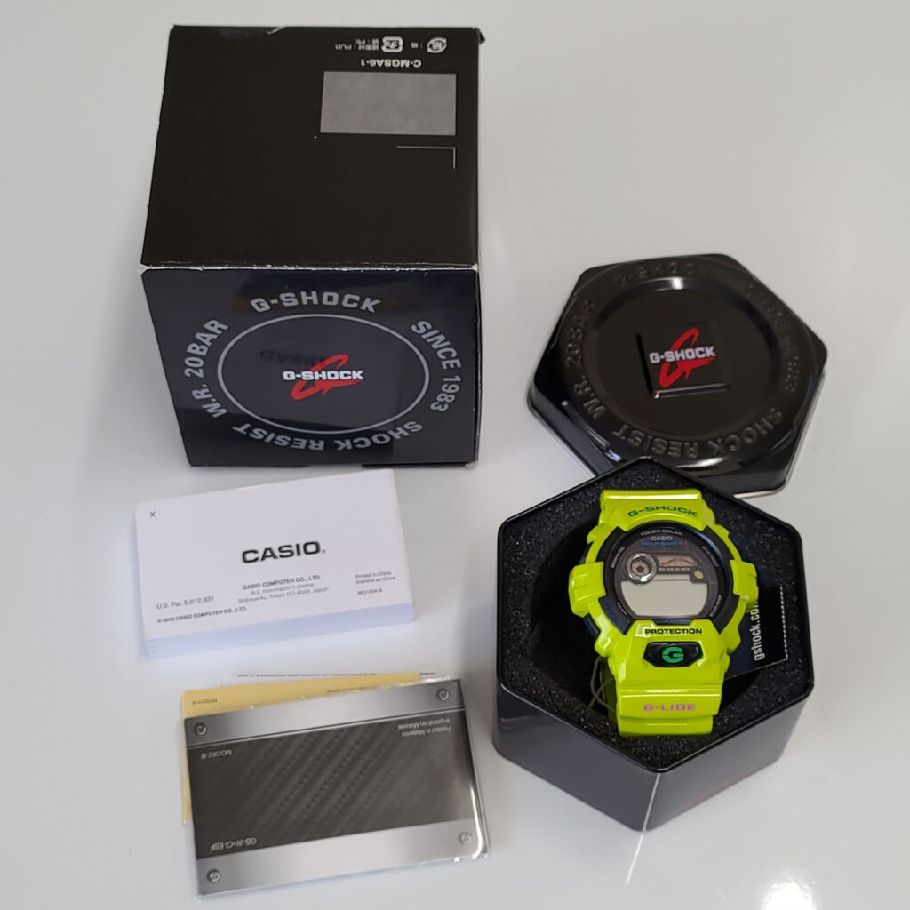 カシオ G-SHOCK Gショック G-LIDE Gライド 電波ソーラー スポーツ GWX-8900C CASIO