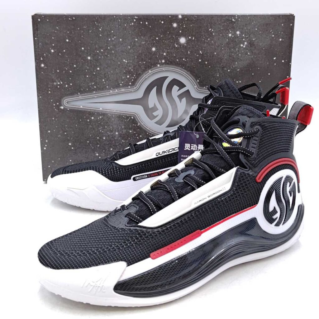 361° AG4 SOAR アーロン・ゴードン バスケットボールシューズ 29cm ブラック/ホワイト W672341104-4 AARON GORDON バッシュ