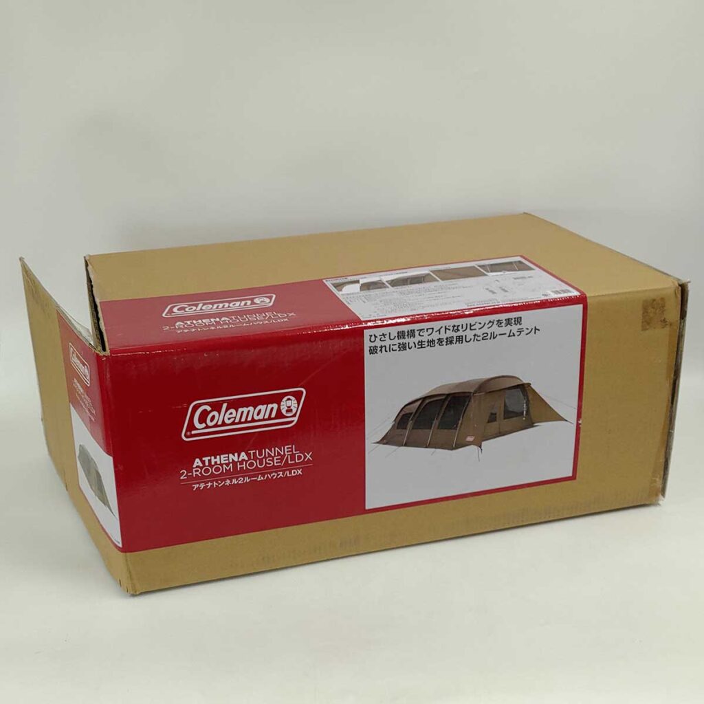コールマン アテナ トンネル 2ルームハウス LDX RS/TAN タン 2184997 Coleman テント