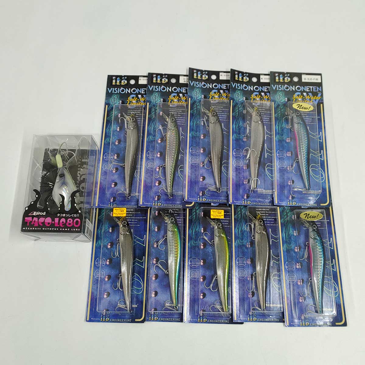 メガバス VISION ONETEN ビジョン ワンテン MG GG エイトポッド タコーレ80 ルアー用品
